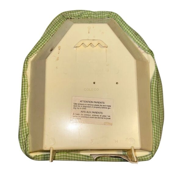 VINTAGE 1983 COLECO CABBAGE PATCH PIN-UPS MINI DOLL GREENHOUSE - Picture 5 of 5